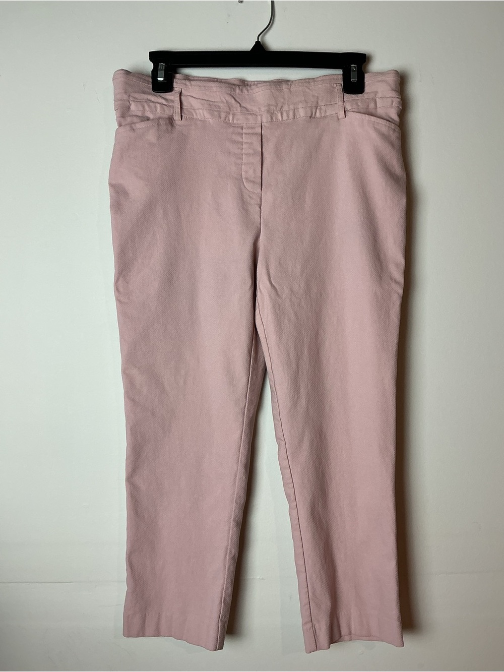 Jules & Leopold Pink Stretch Capris Women's Size L